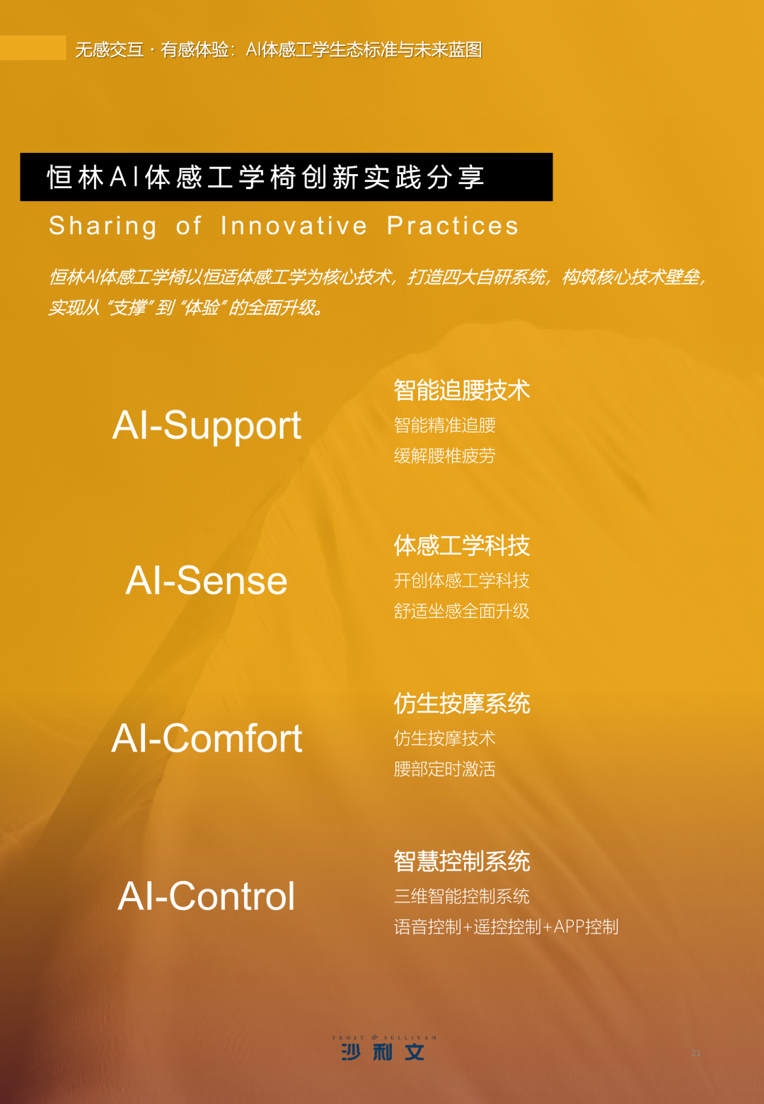恒林《AI体感工学白皮书》震撼发布（完整版）