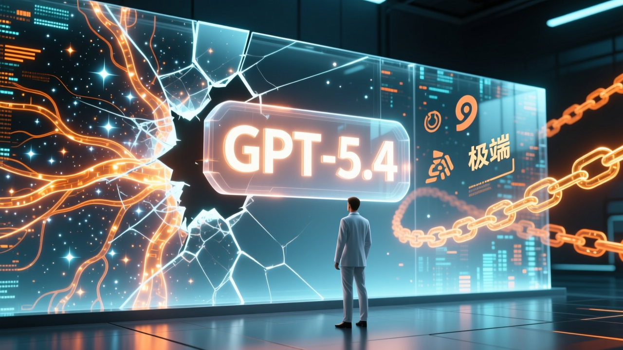 100万 Token + 接管鼠标：GPT-5.4 正把 AI 推向“数字员工”