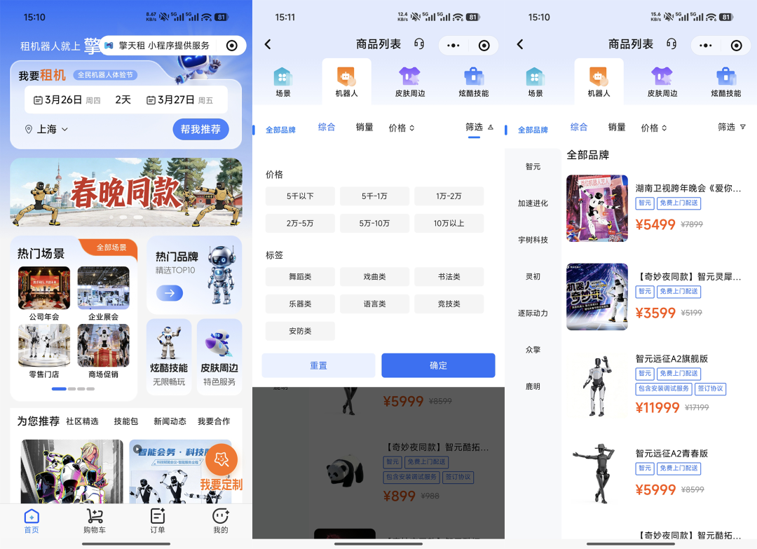 成立仅3个月的机器人租赁公司，让娱乐圈抢着送钱