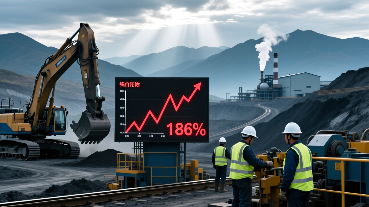 暴涨186%！章源钨业，被钨价“带飞”