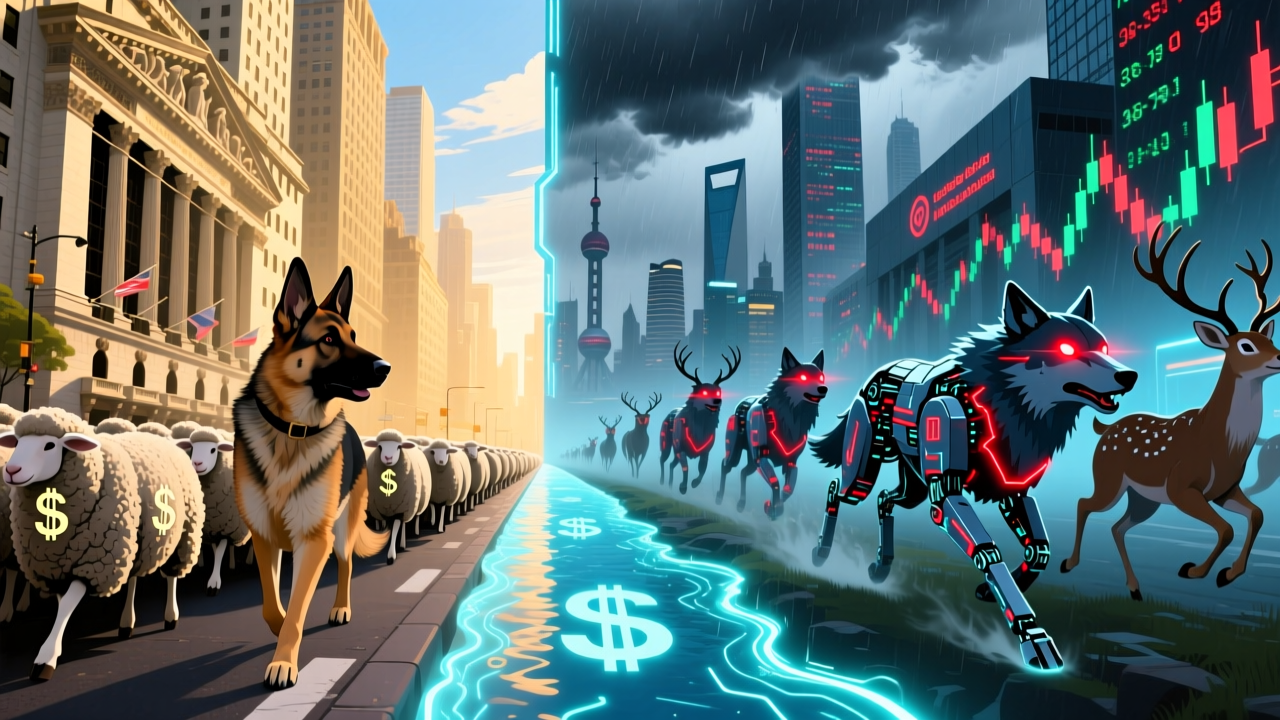 量化在美股是“牧羊犬”，在A股怎么就成了“狼”？ ｜财经峰评