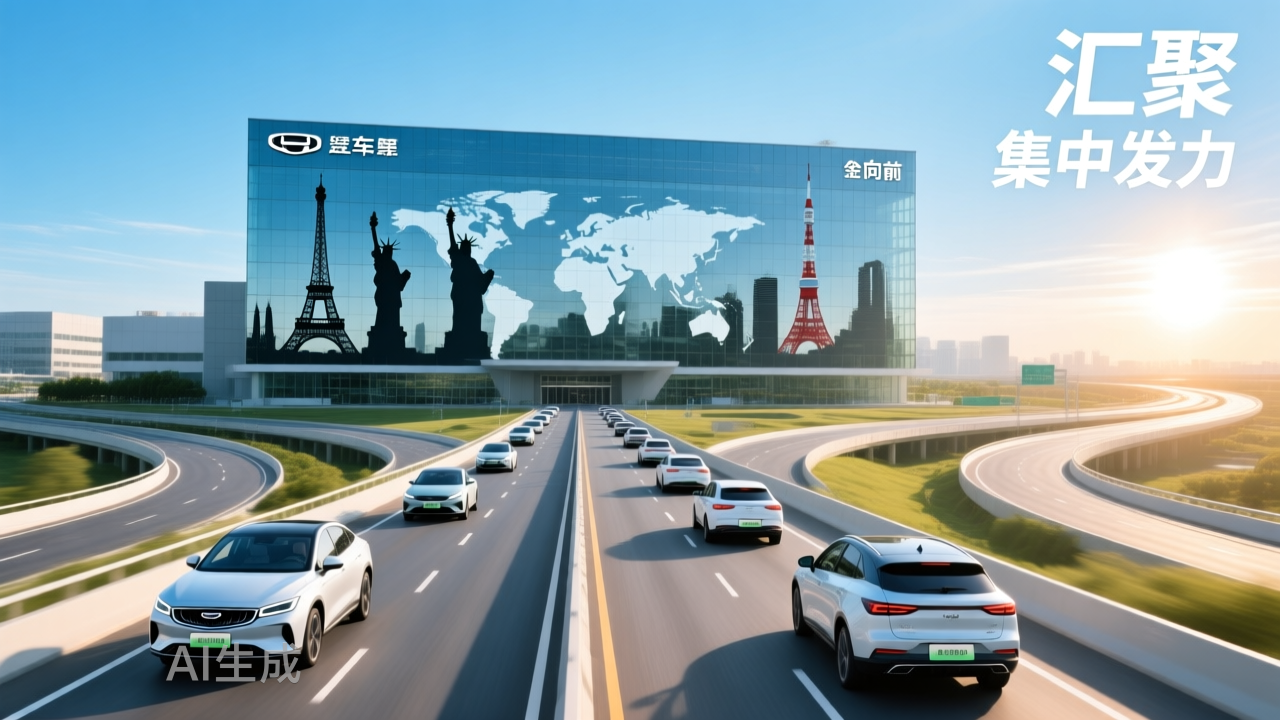 吉利猛攻海外，集结朋友圈追赶比亚迪