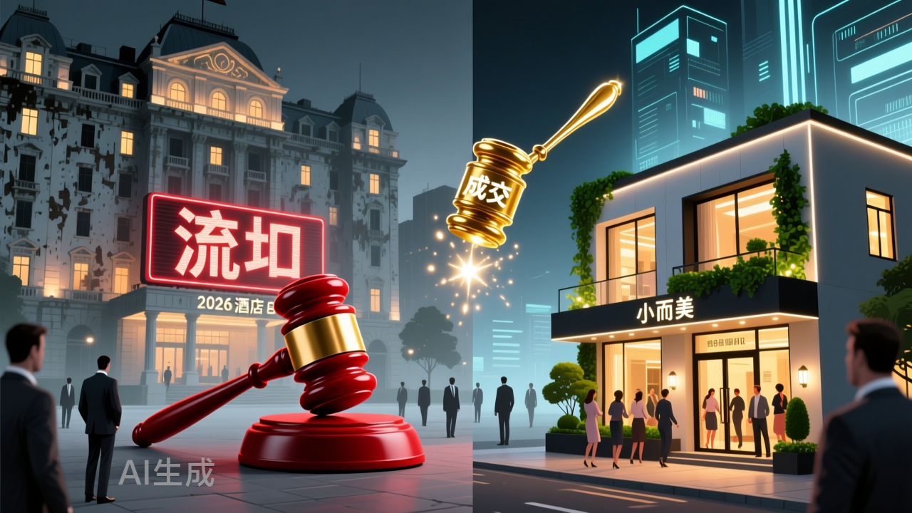 大酒店卖不动，“小而美”不够卖？拆解3亿元以下酒店资产“爆卖”密码