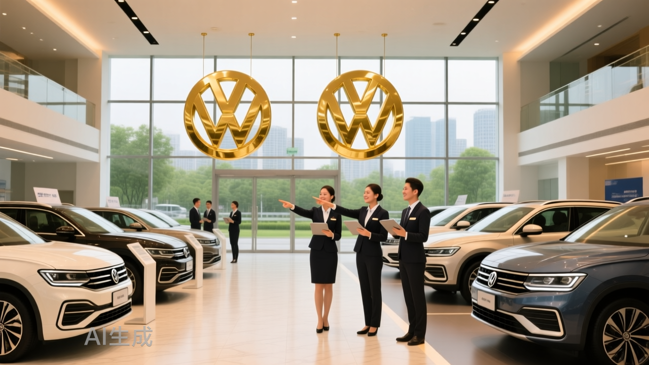 与众新车将进一汽-大众门店，金标大众开始借网卖车