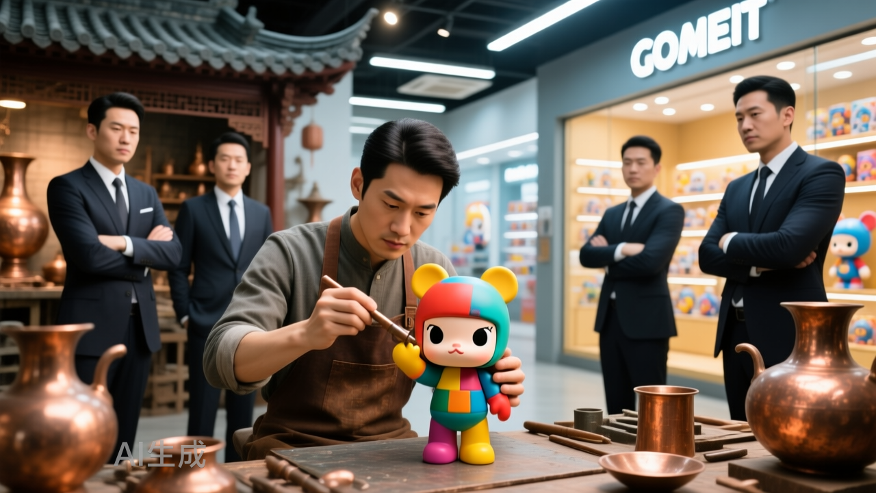 铜师傅想学泡泡玛特，为什么资本不买账？