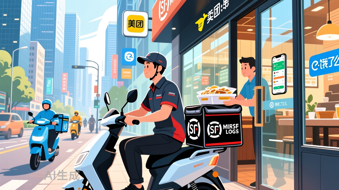 百亿外卖大战，悄悄喂饱顺丰