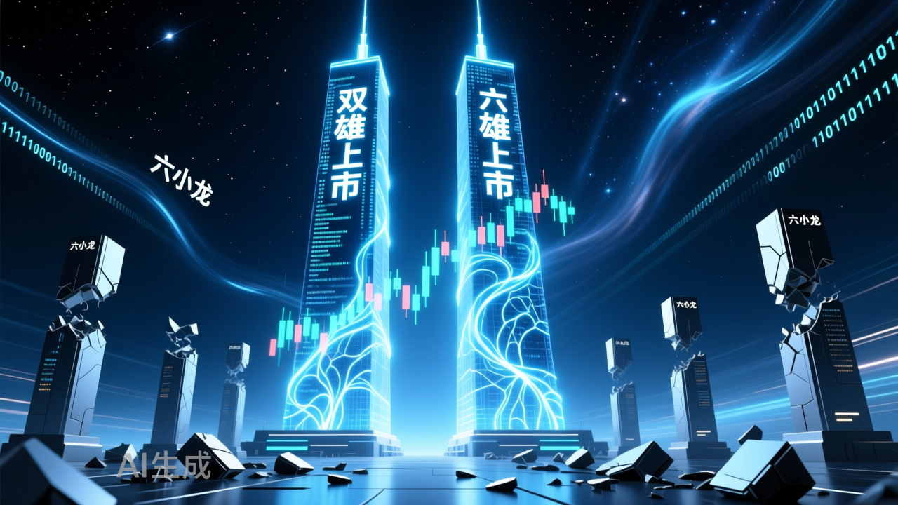 大模型生死局：从六小龙到双雄上市，AI创业的泡沫、突围与终局