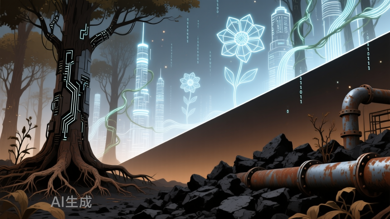 碳基向下，硅基向上：我们正在供养一台「失控的增长机器」