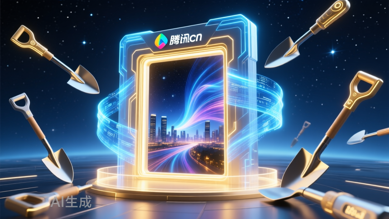 AI视频“百铲大战”，腾讯终于下场了