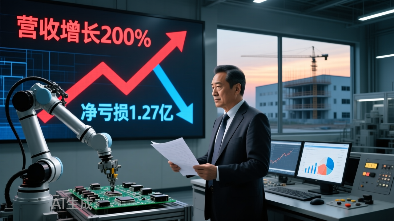 营收涨2倍却首亏1.27亿，朱世会入主一年先导基电陷转型阵痛 | 看财报