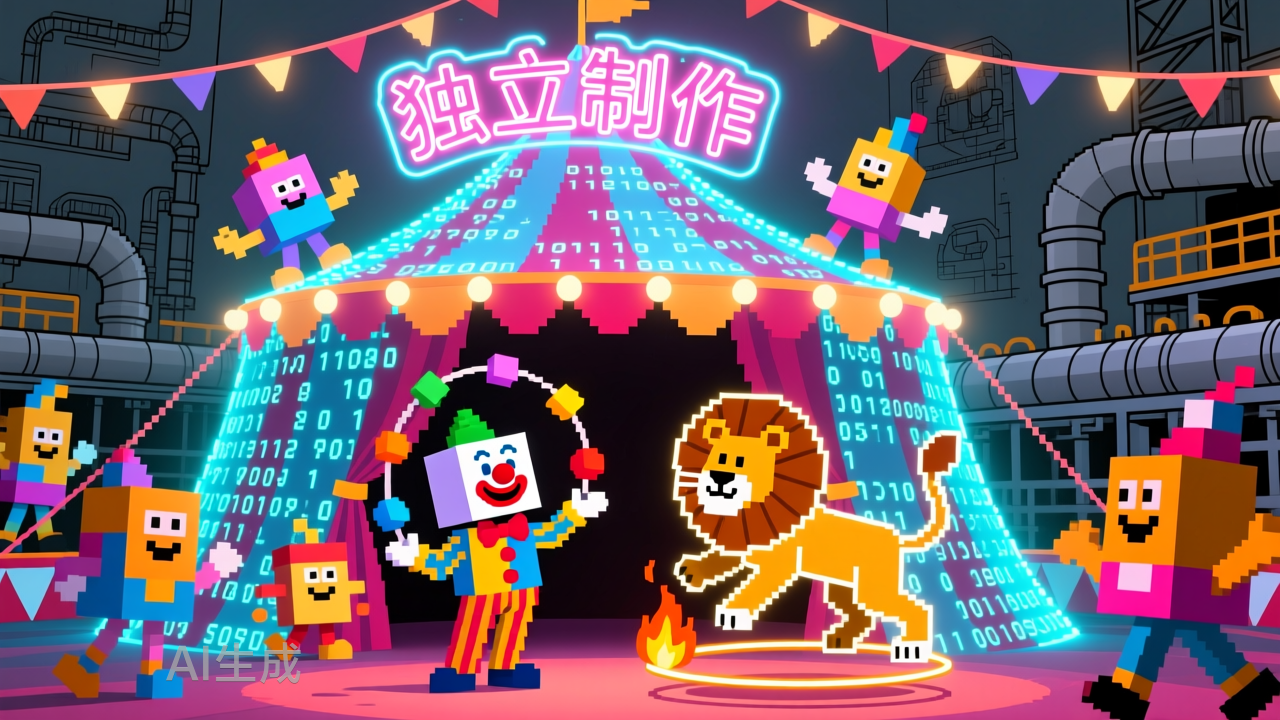 GLITCH模式：百亿播放爆款动画《神奇数字马戏团》是如何诞生的？
