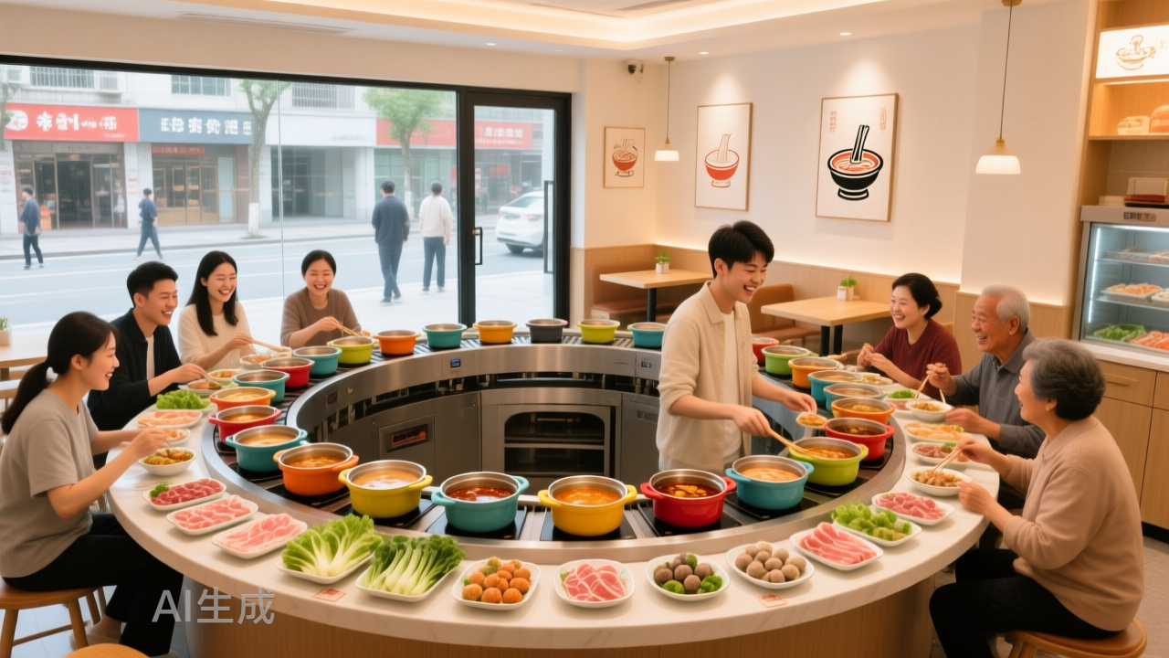 旋转小火锅集体「围剿」县城？