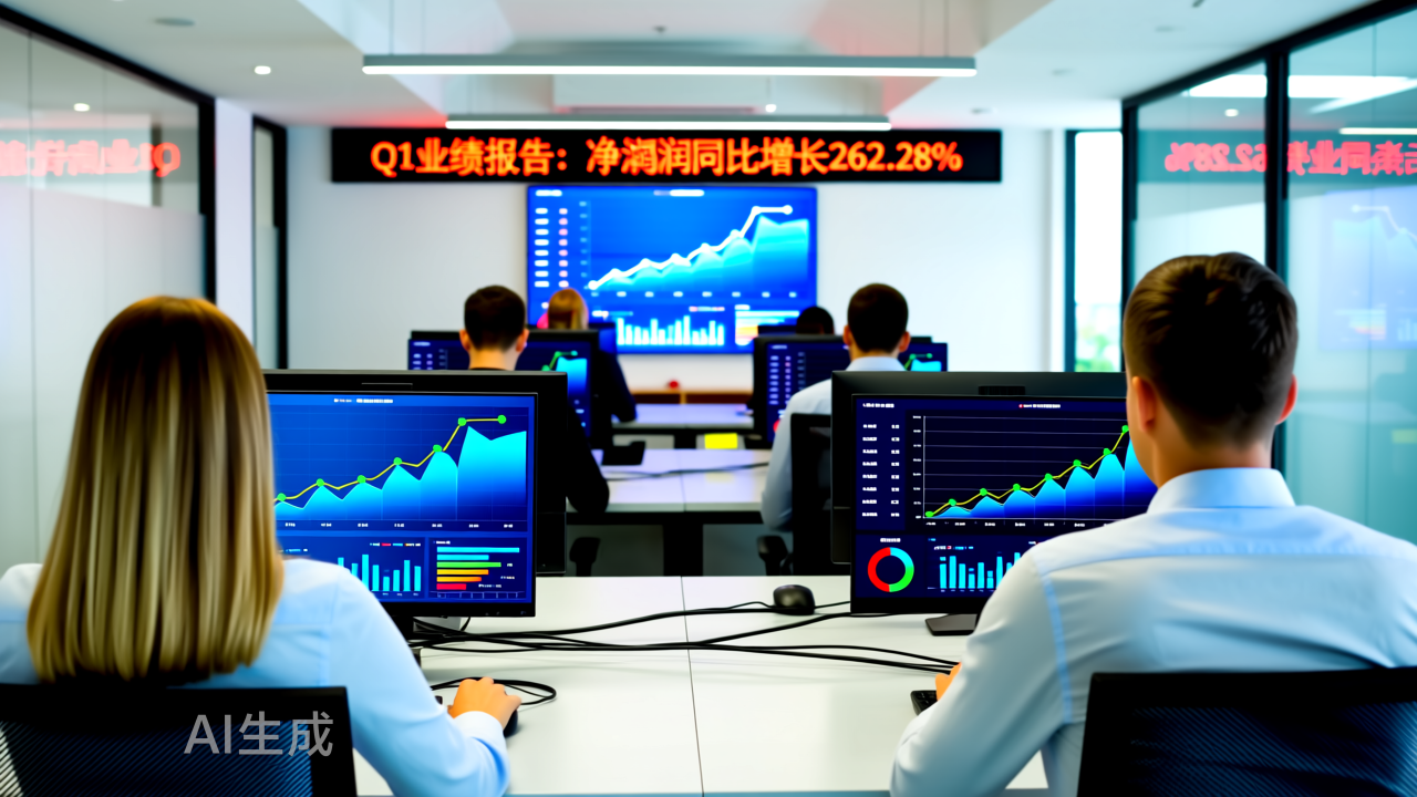 中际旭创Q1净利暴增262%，算力扩产信号释放