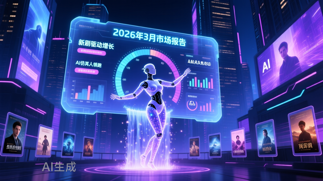 AI剧/漫剧月报：播放量天花板破6亿，99.28%的新剧播放增量不足3千万