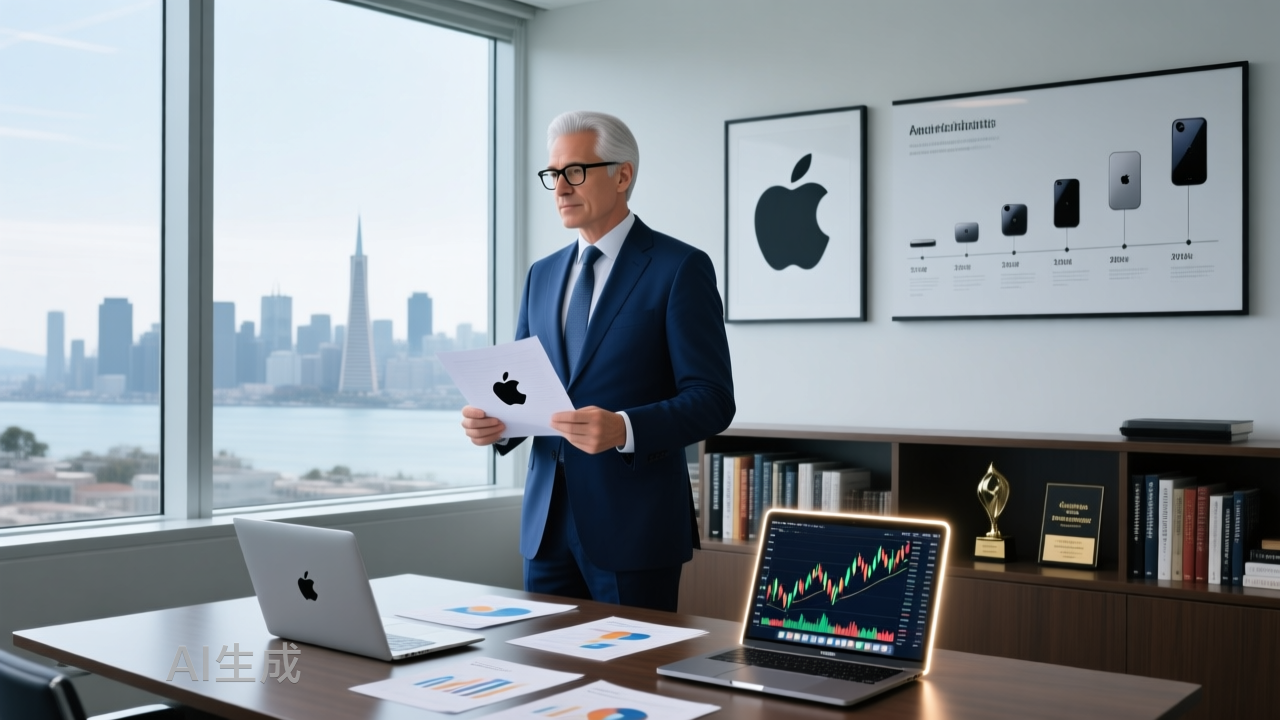 苹果改命：财务管家库克体面交棒，产品经理特努斯烫手接棒