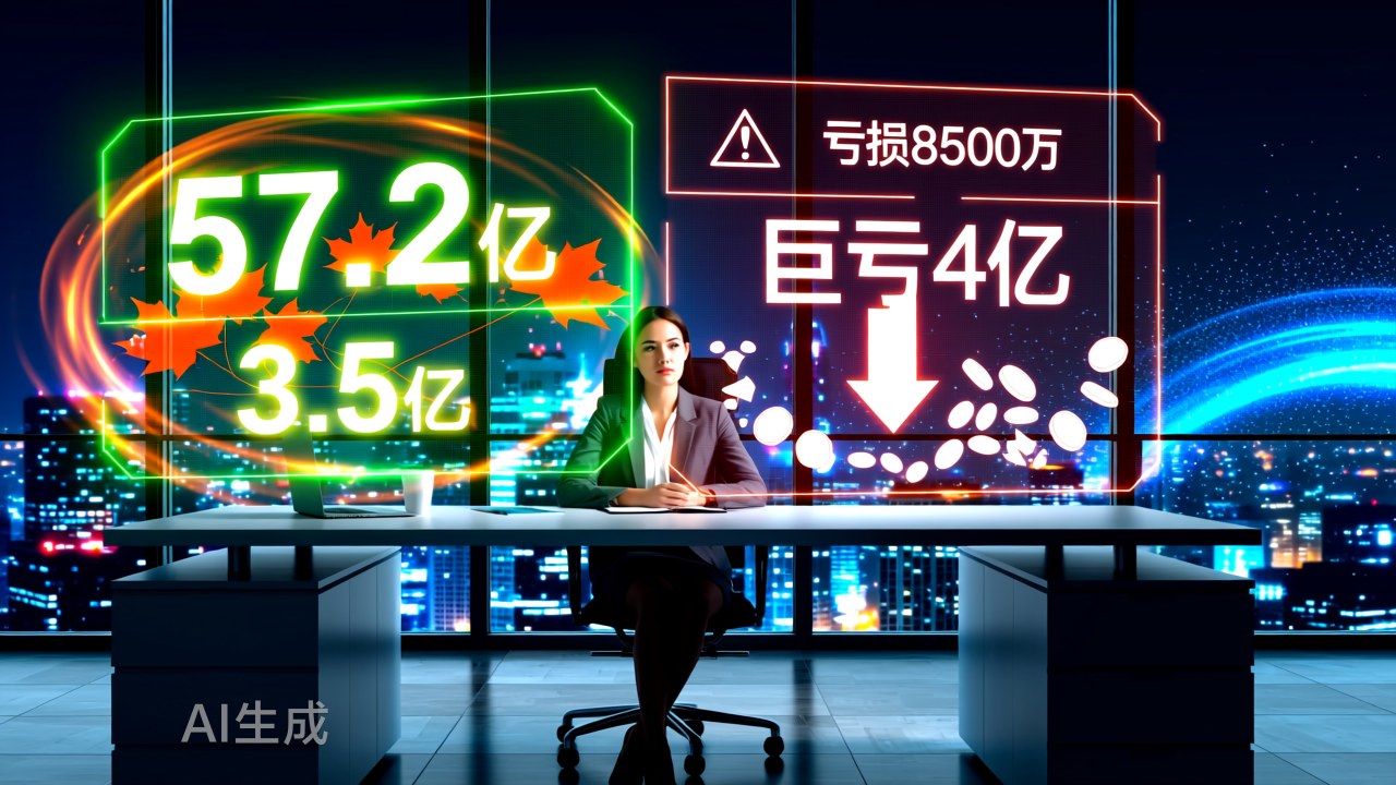 中文在线最新财报：枫叶互动收入57.2亿、亏损8500万，FlareFlow收入3.5亿元、巨亏4.7亿