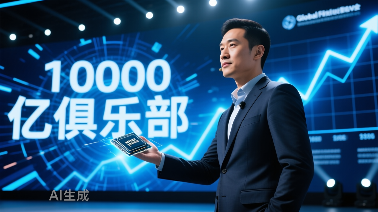 中际旭创爆发，拿捏英伟达的中国老板，杀入10000亿俱乐部
