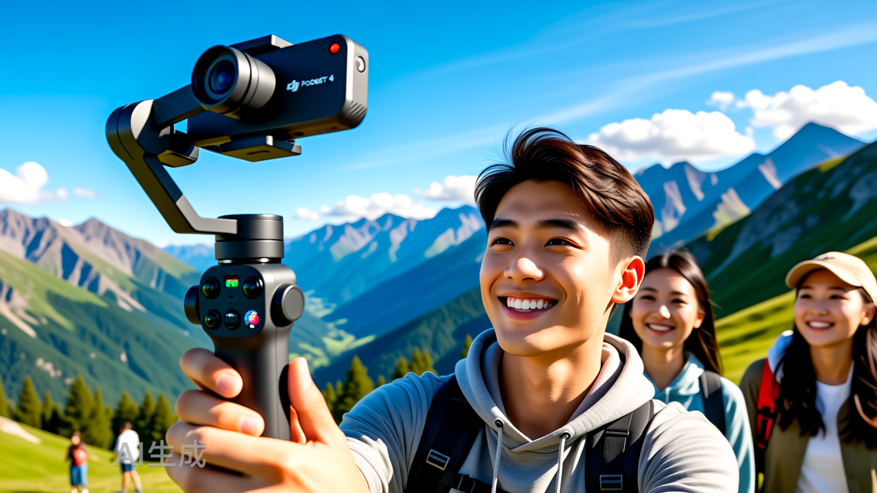 大疆VS影石双向博弈：手持相机赛道激战，手机巨头搅局