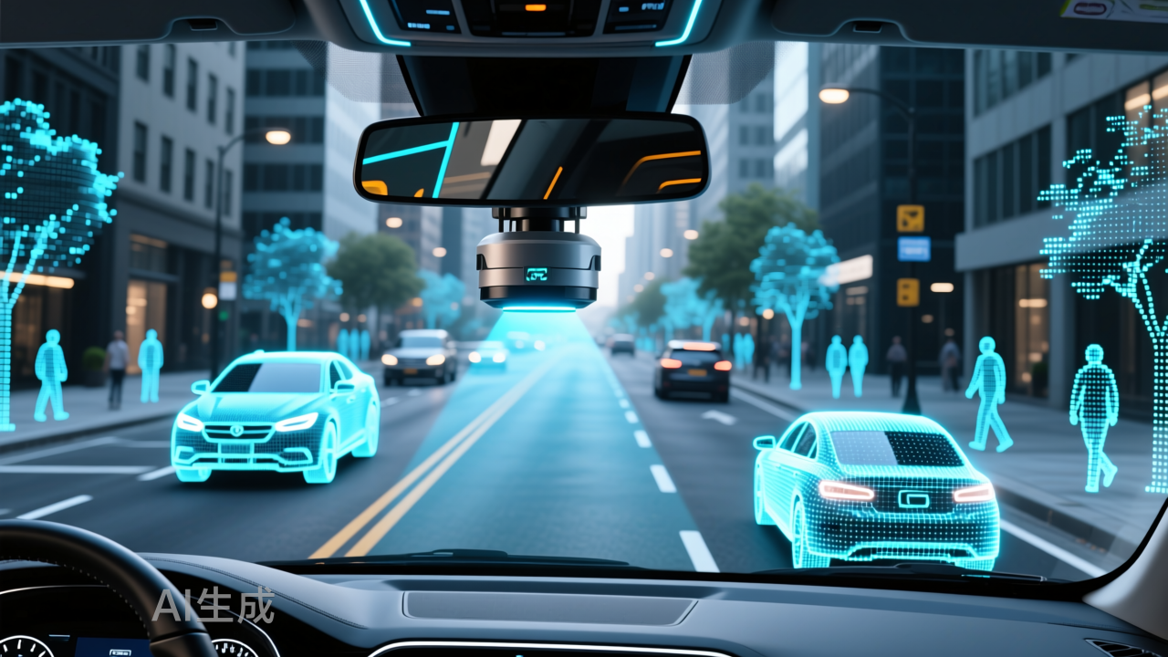 华为异军突起，速腾份额减少，激光雷达迎来双寡头时代