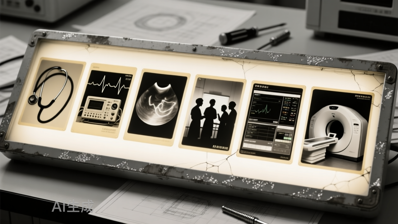 这七张底片，是东软、迈瑞与联影们的来时路