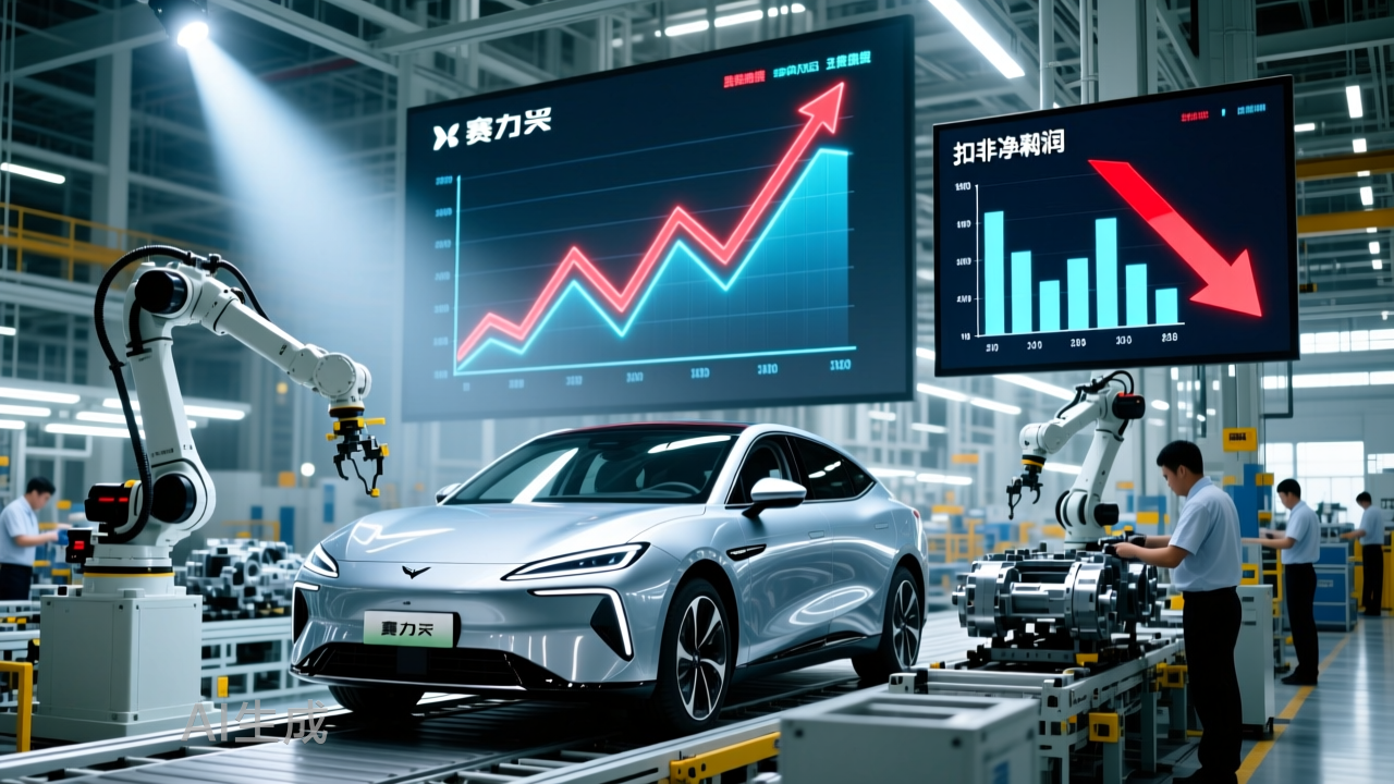 赛力斯Q1财报：营收增长34.46%、扣非净利润大降73.87%，钱去哪了？