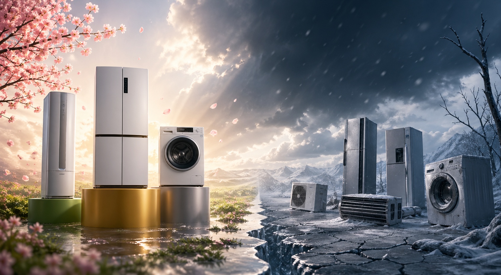 一季度家电众生相：国补退潮引发“倒春寒”，白电三巨头业绩分化明显