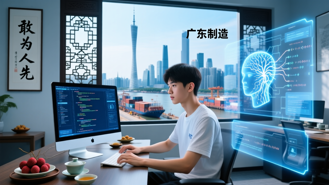 00后AI天才，广东制造