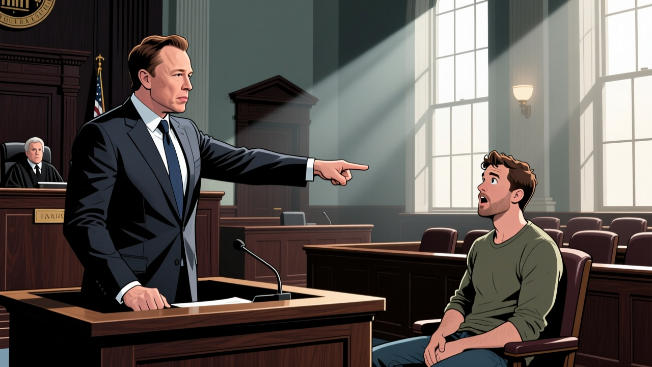 马斯克当庭控诉奥特曼：偷走一家慈善机构是不对的