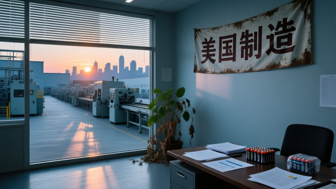美国电池喊了三年去中国化，结果自己人先破产了