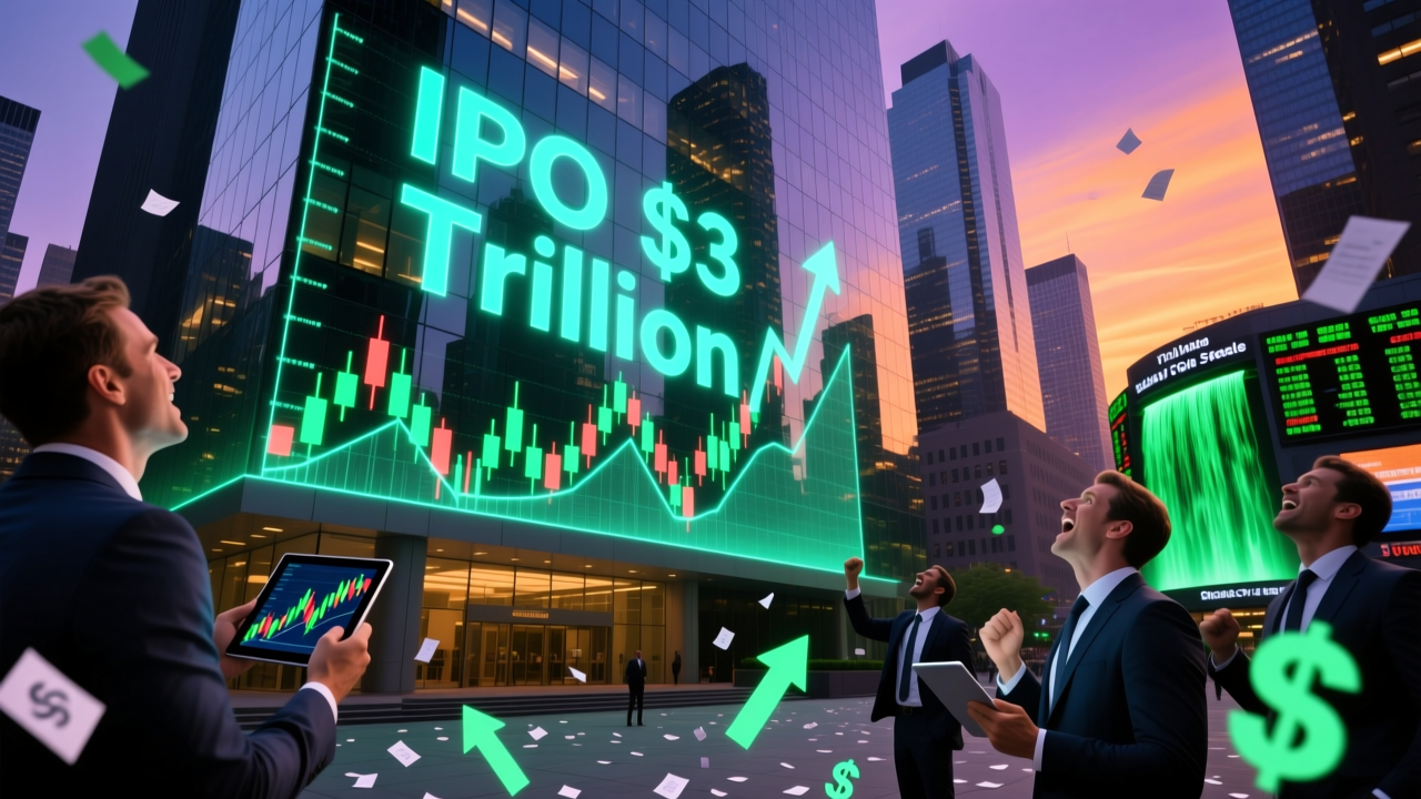 三万亿美元IPO即将上演，市场在激动同时也在颤栗