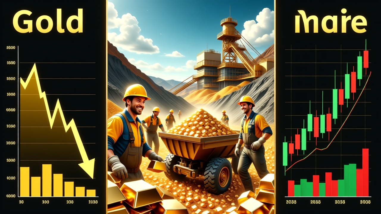 随着美元走强，黄金下跌，为何矿业股可能表现更佳