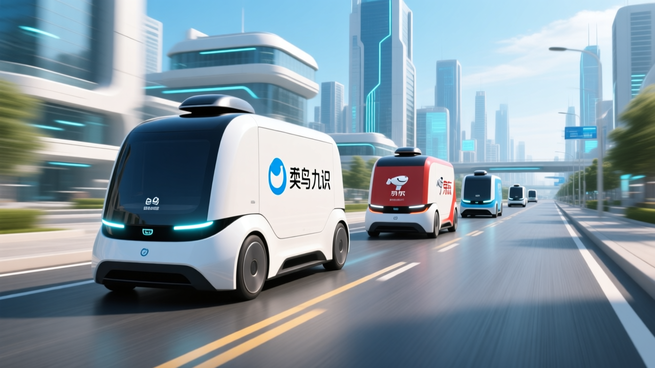 无人配送车大战：菜鸟联手九识，京东新石器如何接招？
