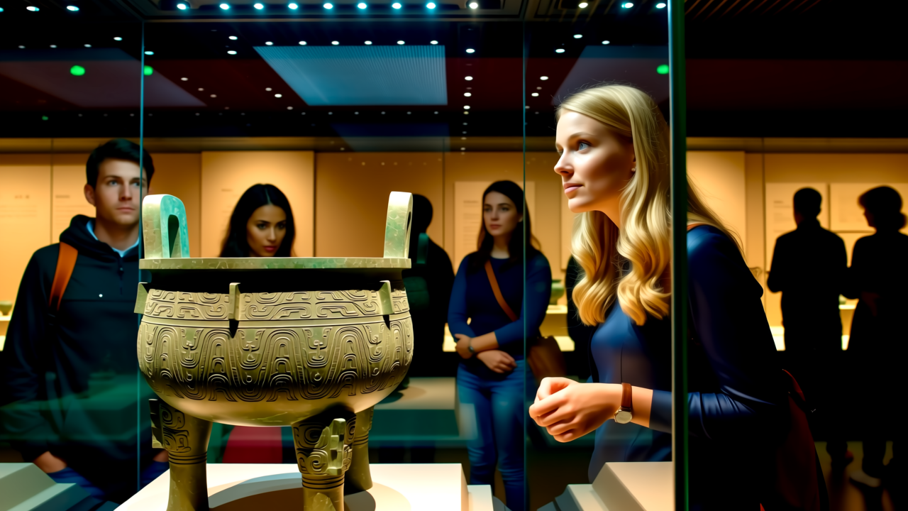 当外国游客，开始涌进中国博物馆……