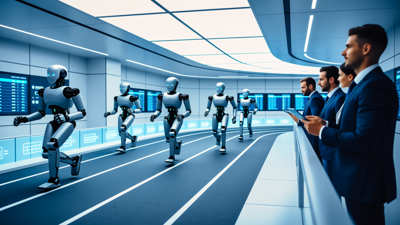 投资人不看机器人马拉松?