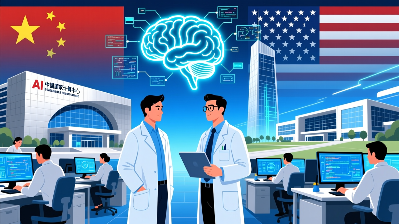 不是算力，不是电力，这才是中美AI竞争的终极变量