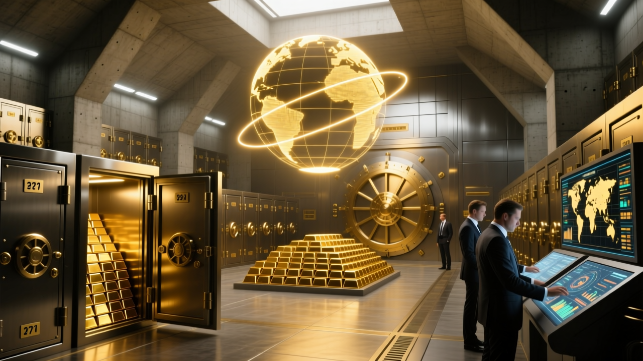 探秘全球最大私人金库：黄金东移潮、战争、衰退危机与“Plan B”