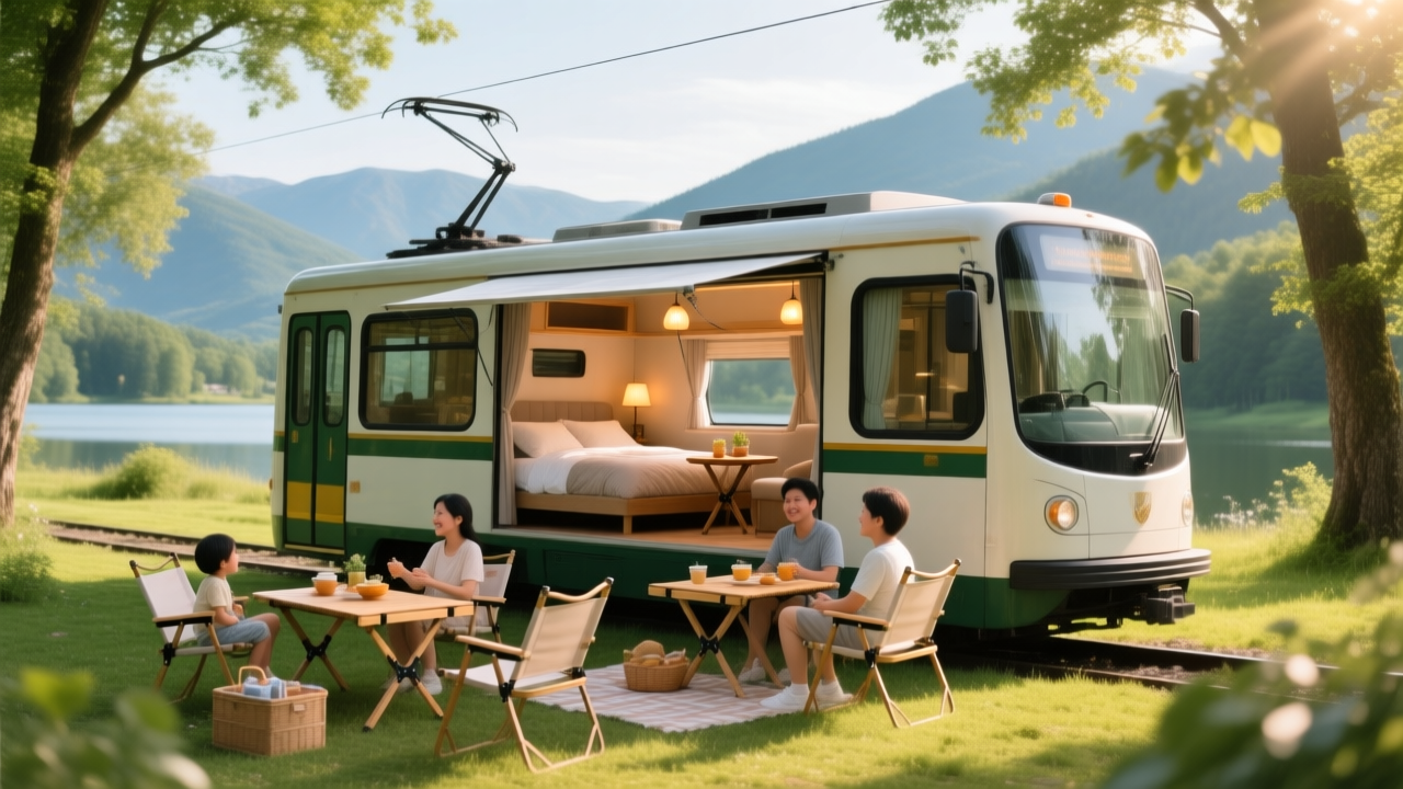 电车露营，便宜到重新定义五一旅行？