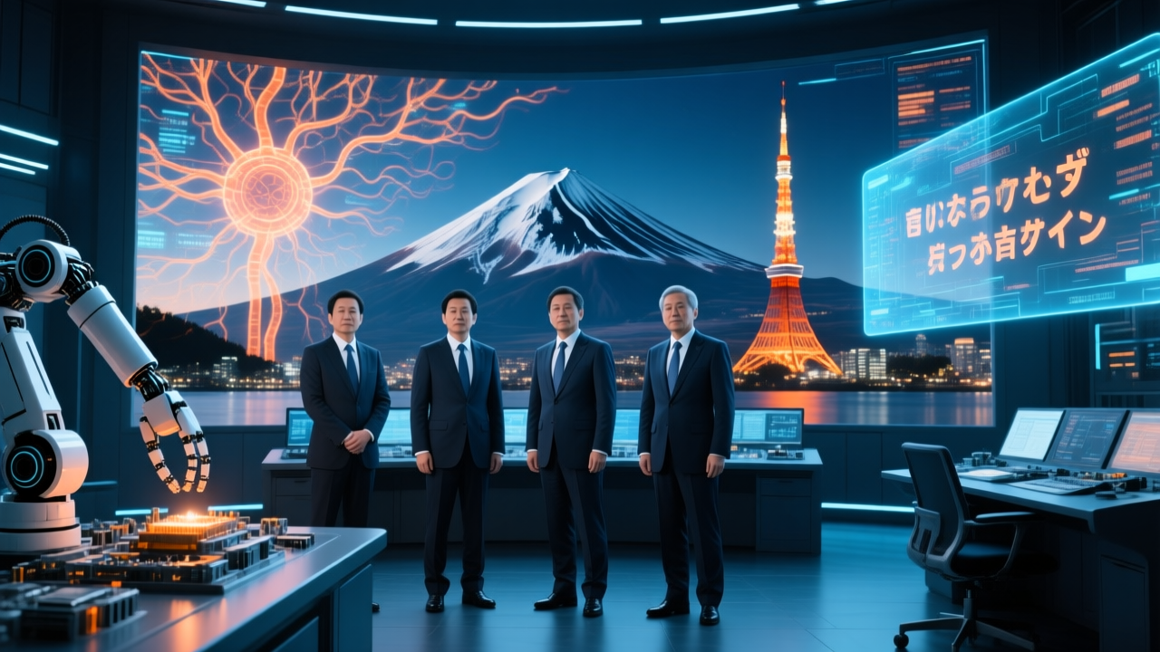 四巨头联手，日本 AI 的背水一战，能否破局？