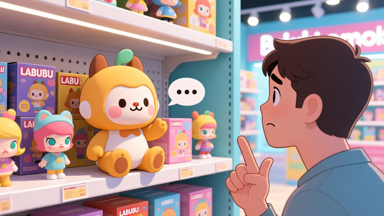一个会聊天的LABUBU，难倒泡泡玛特