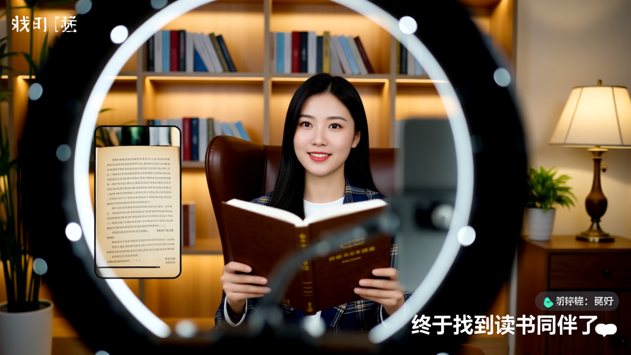 在直播间，他们重新遇见阅读