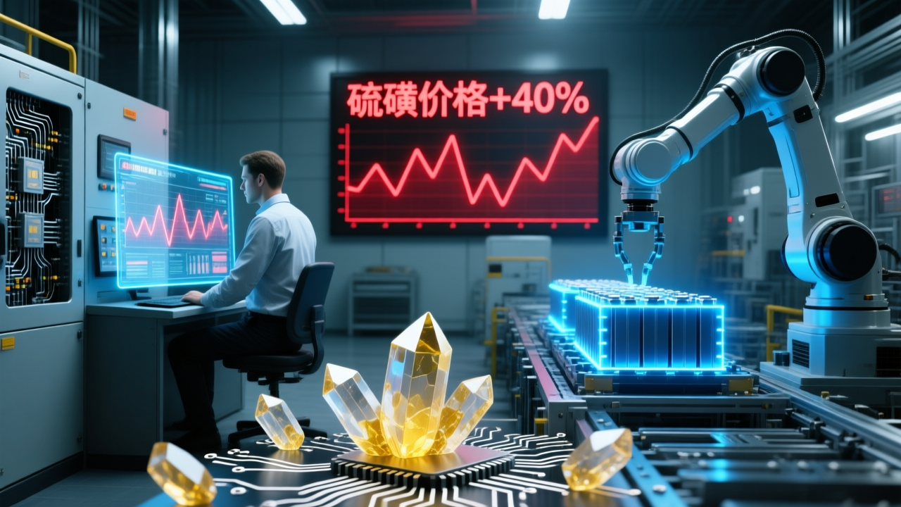 受中东战火影响，硫磺暴涨40% ！电网设备与动力电池企业会受何冲击？