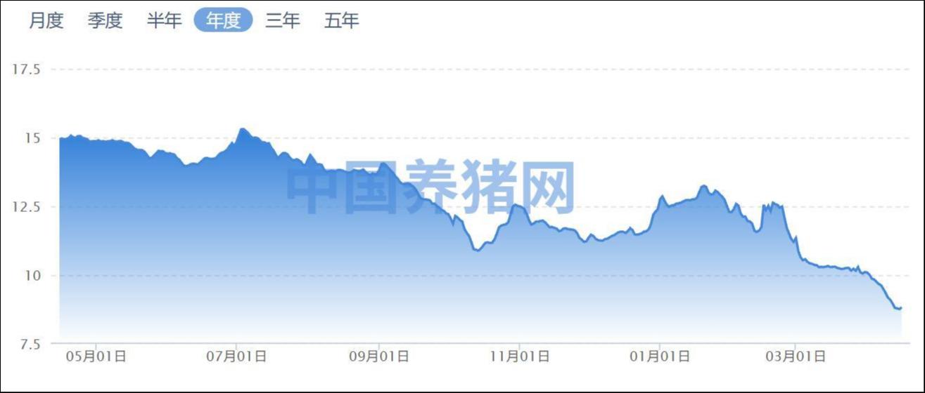 猪价创10年新低，猪肉股为何先涨？| 行业风向标