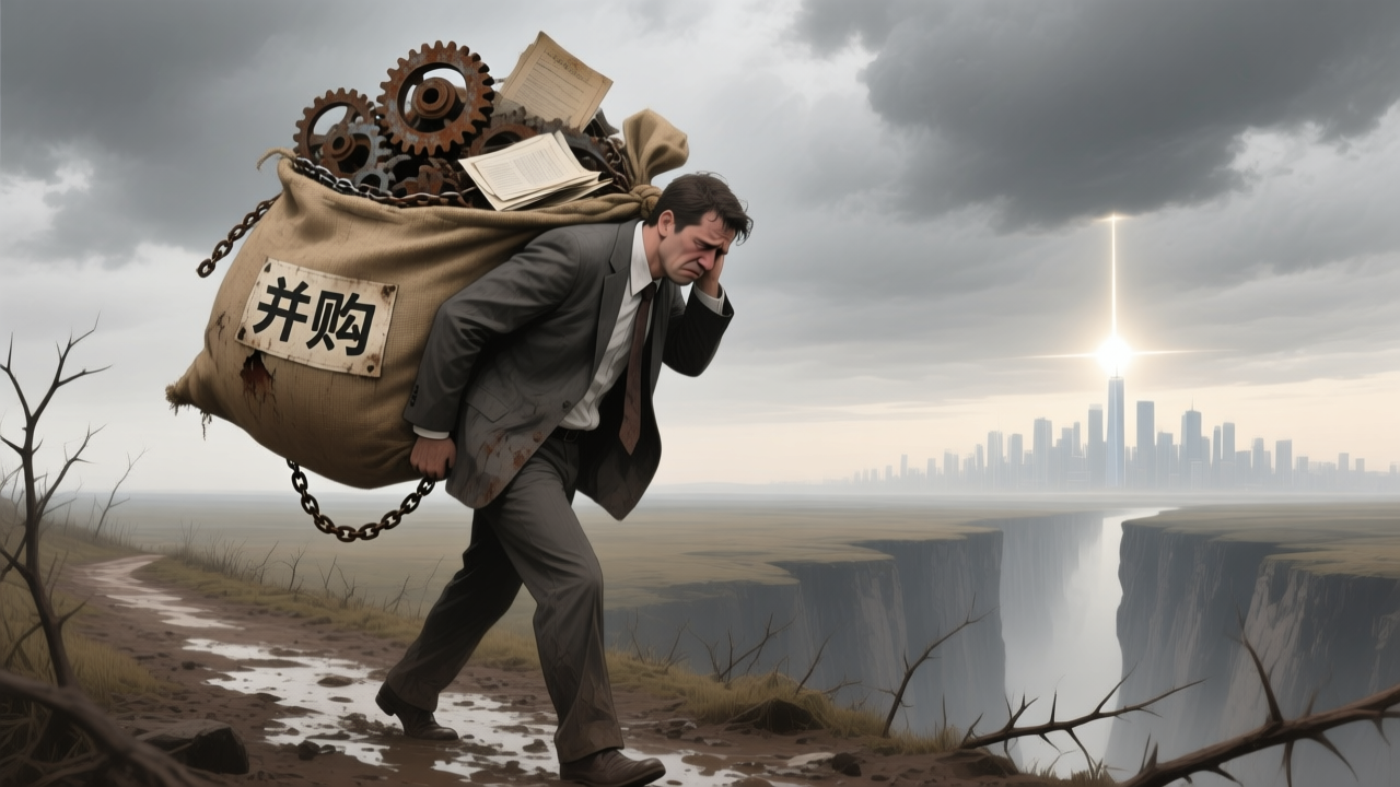 并购圈没人敢说的真话：你花的那些钱，买的根本不是未来，是包袱