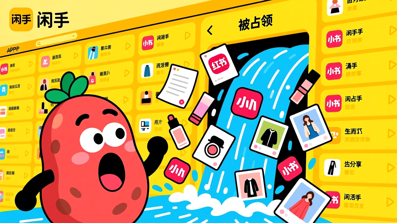 闲鱼，捅了小红书老窝