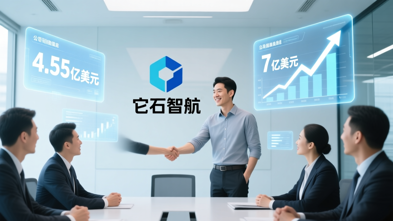 它石智航Pre-A轮4.55亿美元破纪录，一年融资近7亿美元