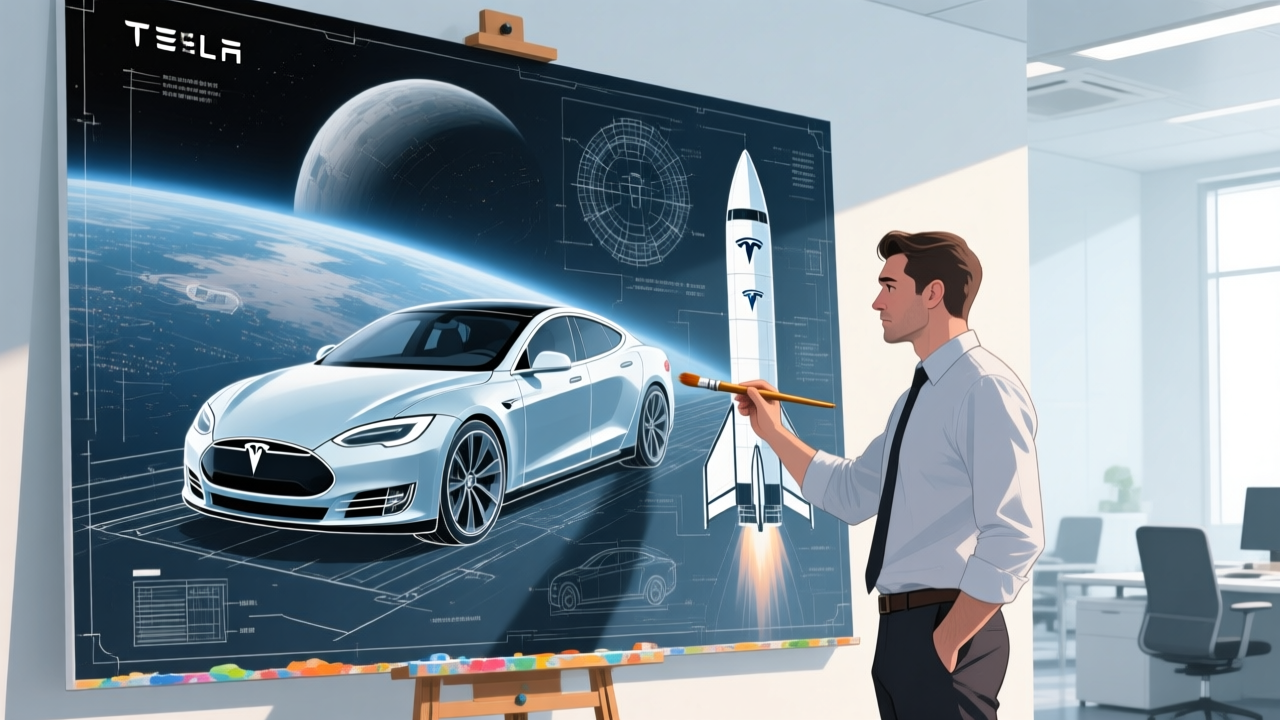 马斯克画的饼越来越大，特斯拉和SpaceX不够分了