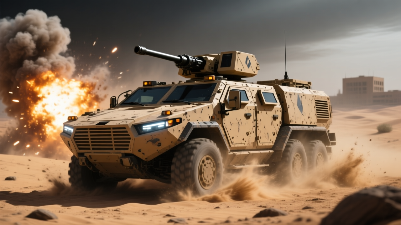 炮火连天，为何700台中国无人车要死守中东？