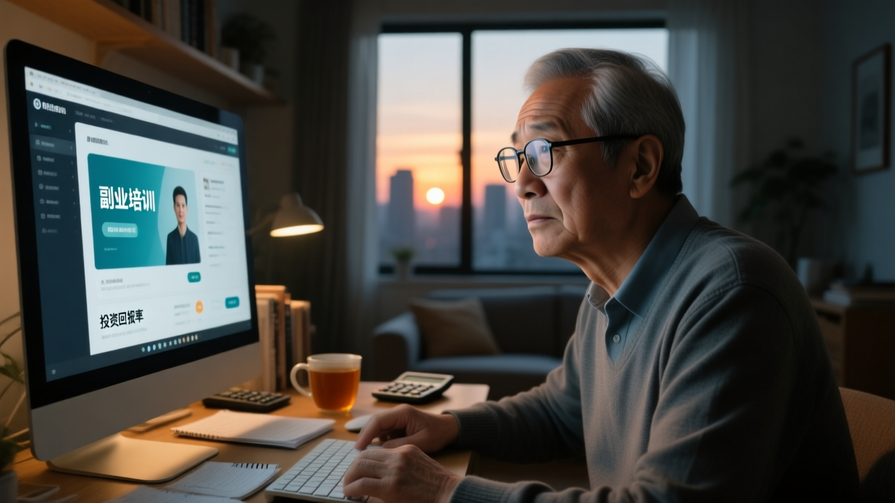 花6万赚100元：夕阳培训班，“套牢”多少老年人的副业梦