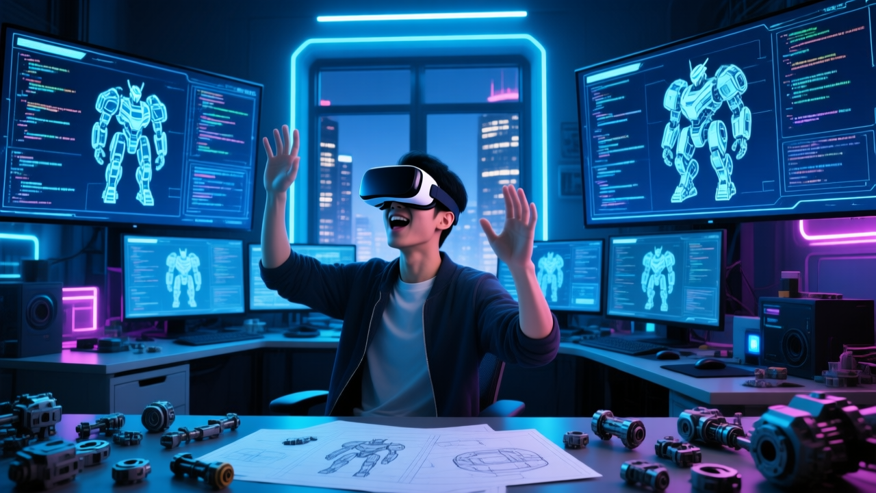 孙弋涵：机战“疯子”和他的VR游戏梦