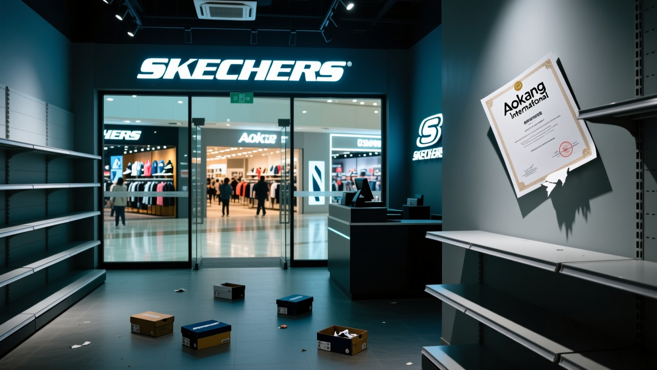 斯凯奇门店清零，奥康国际失去第二曲线